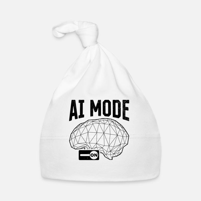 Mode AI activé - Mode IA Intelligence artificielle activé Bonnet bio Bébé