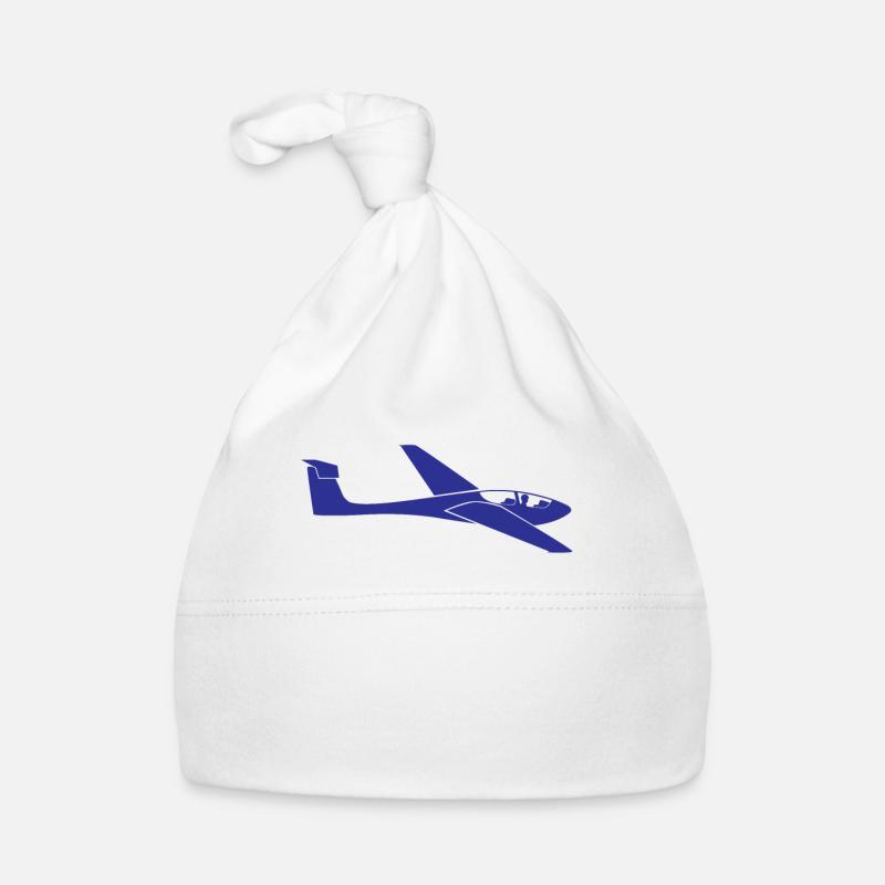 Planeur Planeur Pilote Avion Cadeau Bonnet bio Bébé