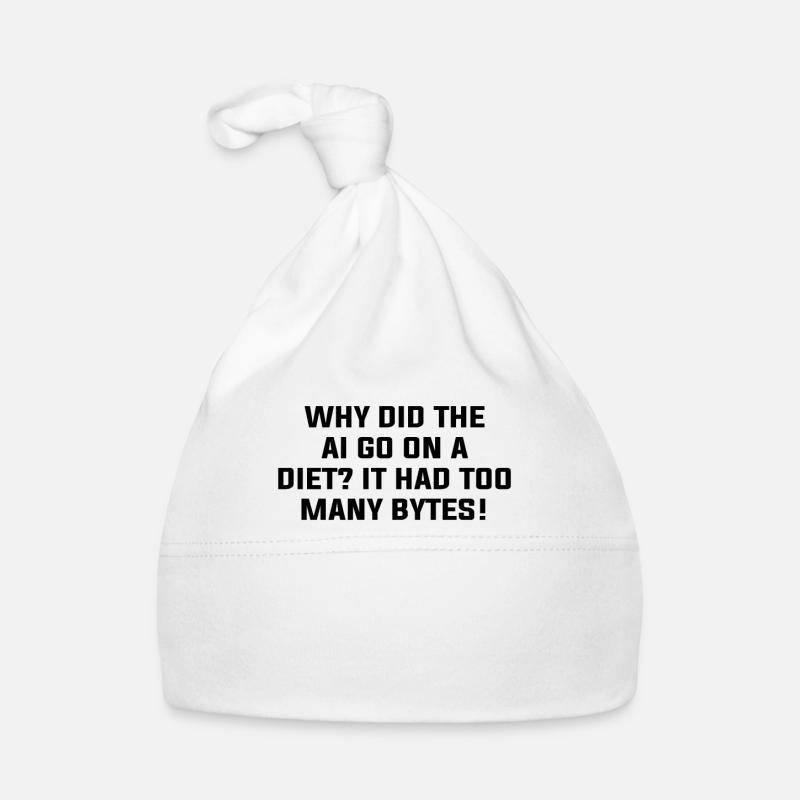 Why Did The AI Go On A Diet? It Had Too Many Bytes Organic Baby Cap