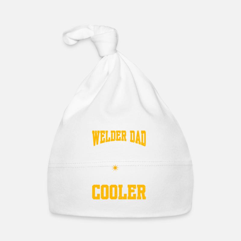 Welder Dad Like A Regular Dad But Cooler Baby Bio-Mütze