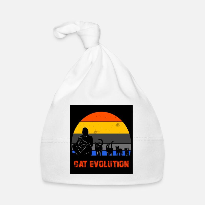 Cat Evolution Organic Baby Cap