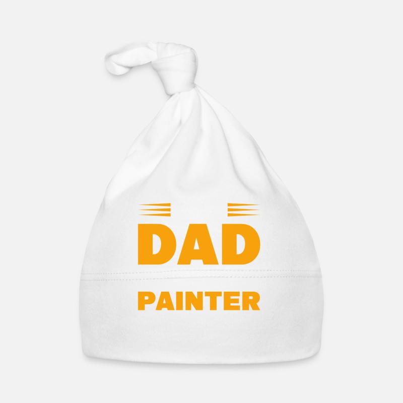 I'm A Dad And A Painter Nothing Scares Me Baby Bio-Mütze