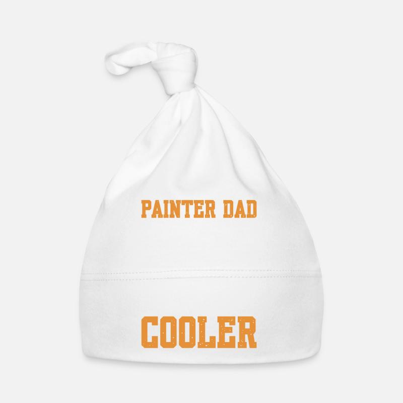 Painter Dad Like A Regular Dad But Cooler Organic Baby Cap
