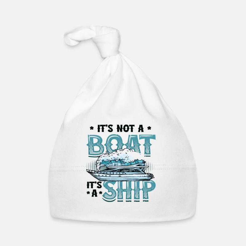 Es Ist Kein Boot, Es Ist Ein Schiff Baby Bio-Mütze