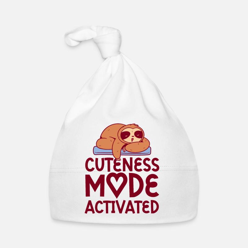 Cuteness Mode Activated 2 Baby Bio-Mütze