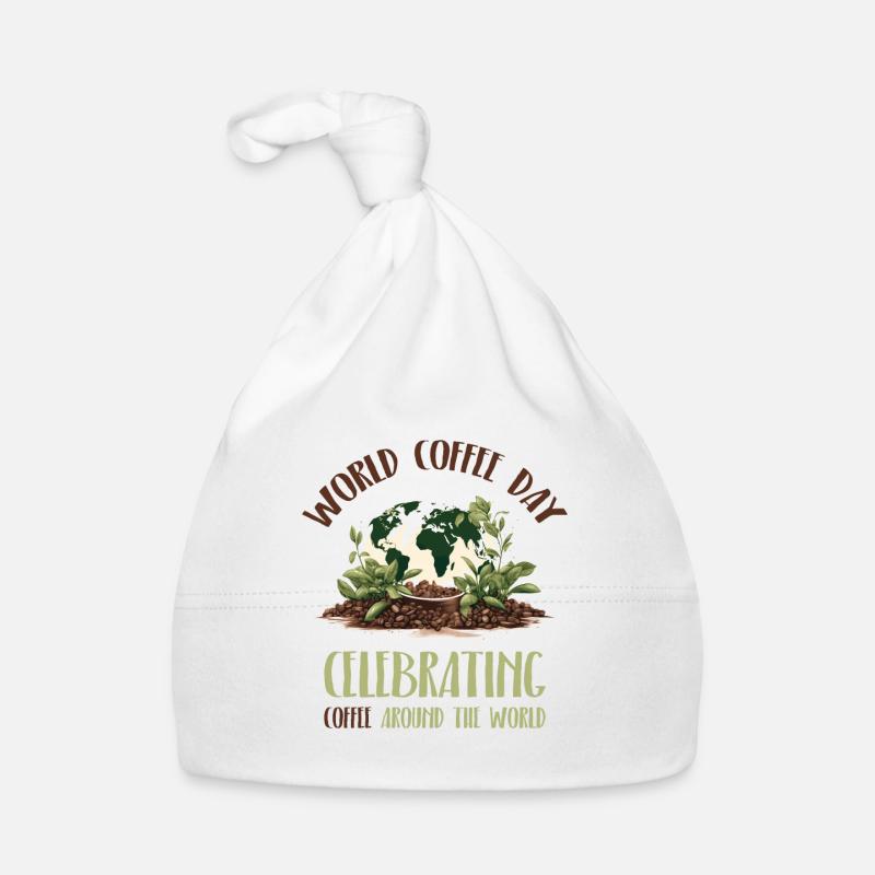 World Coffee Day Organic Baby Cap