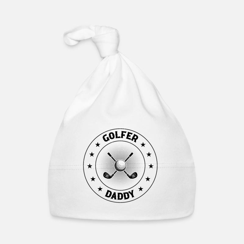 Golfer Daddy - Golfer Player Daddy Baby Bio-Mütze