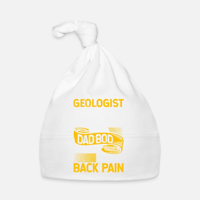 Geologist Bod Like A Dad Bod Funny Rock Collector Baby Bio-Mütze