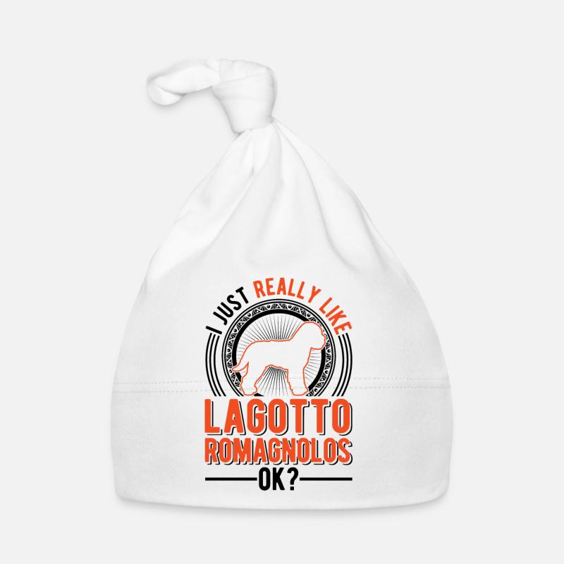 J’aime juste Lagotto Romagnolo Bonnet bio Bébé