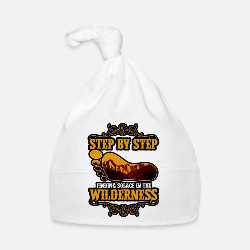Step By Step Finding Solace In The Wilderness Organic Baby Cap