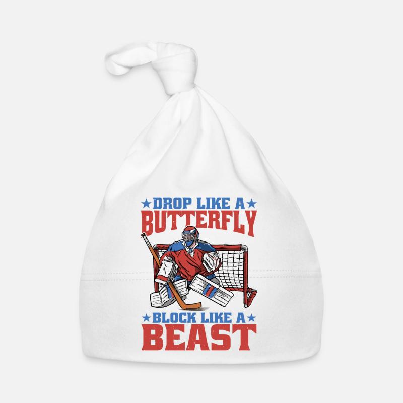 Drop Like A Butterfly, Block Like A Beast Organic Baby Cap