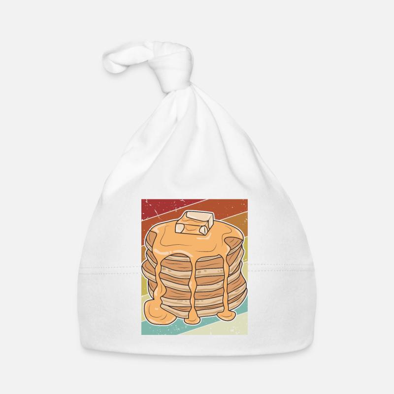 Recettes rétro Flapjack Griddlecake Lover Pancake Bonnet bio Bébé