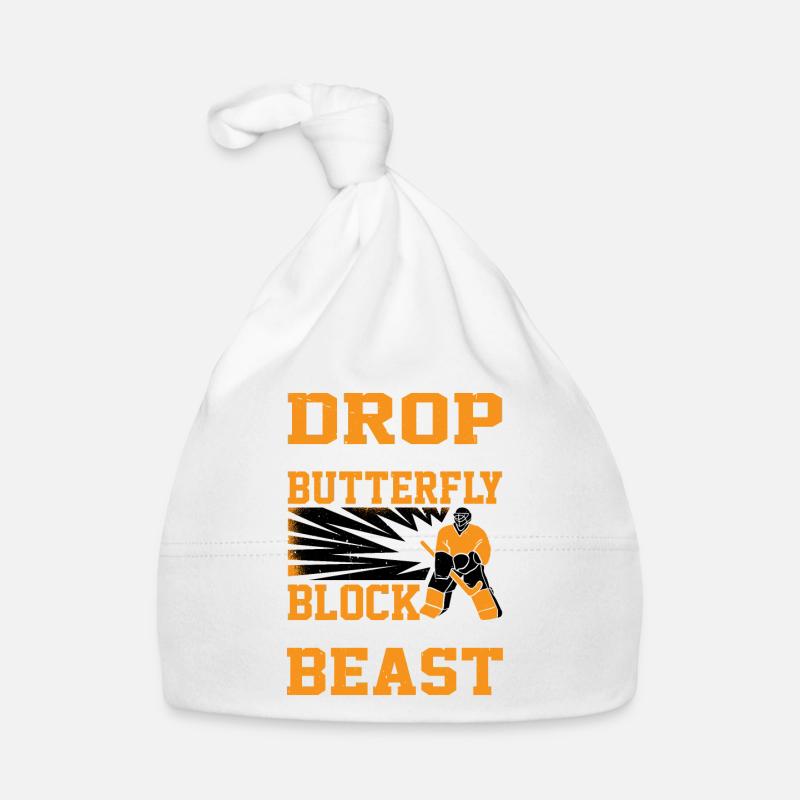 Drop Like A Butterfly, Block Like A Beast 3 Organic Baby Cap