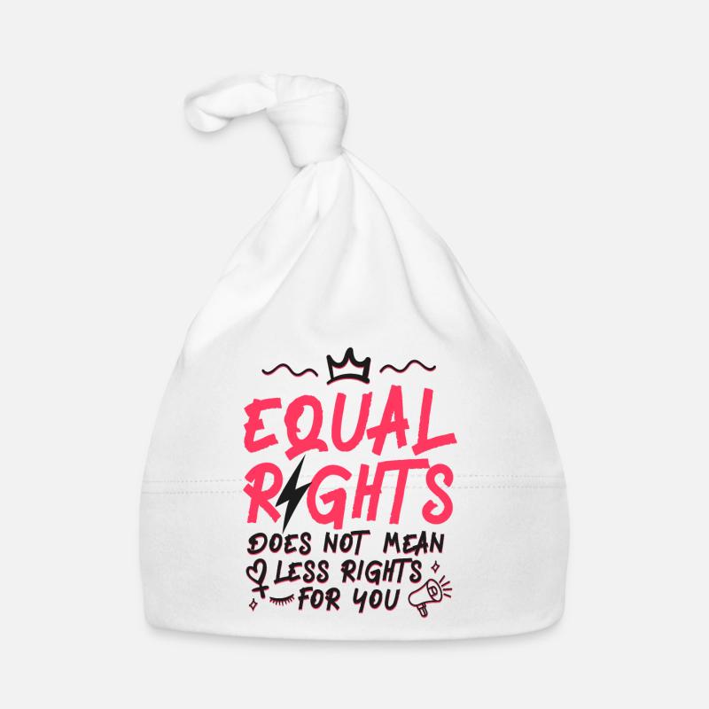 Feminist Equal Rights For Others Baby Bio-Mütze