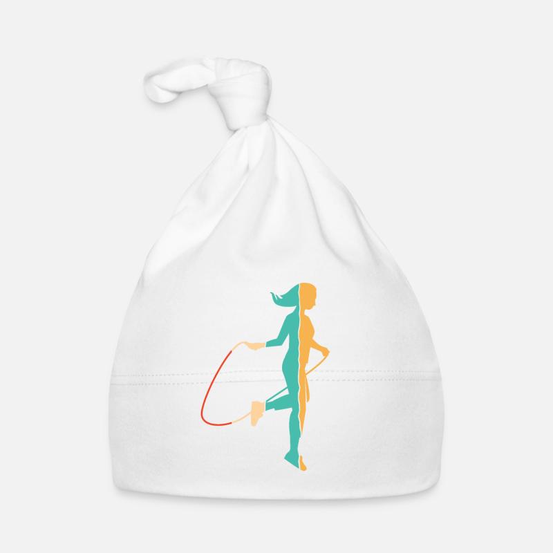 Retro Jumping Speed Skipping Professioneller Sprung Baby Bio-Mütze