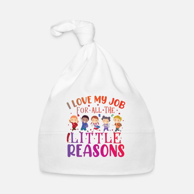 Cadeaux mignons d’enseignant de maternelle Bonnet bio Bébé