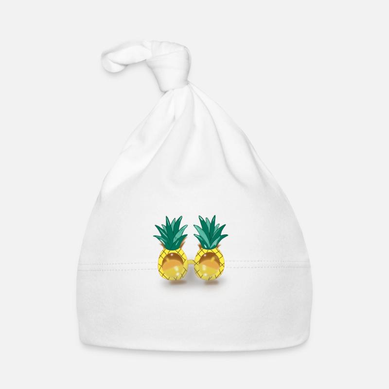 Pineapple Organic Baby Cap
