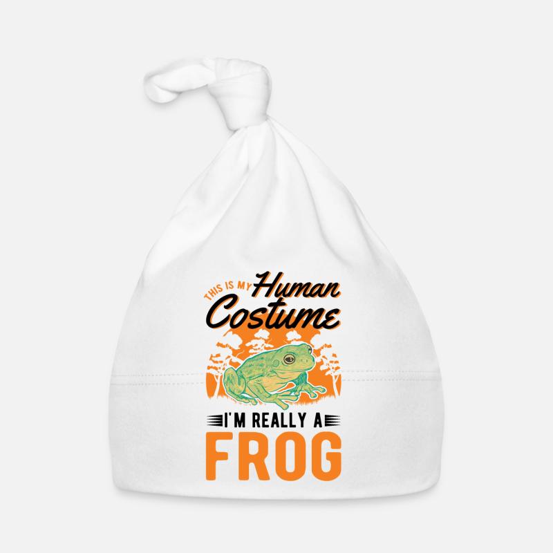 Frosch Halloween Laubfrosch Baby Bio-Mütze