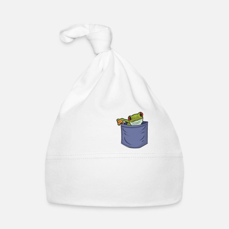 Brusttasche Agalychnis Callidryas Haustier Rotäugig Baby Bio-Mütze