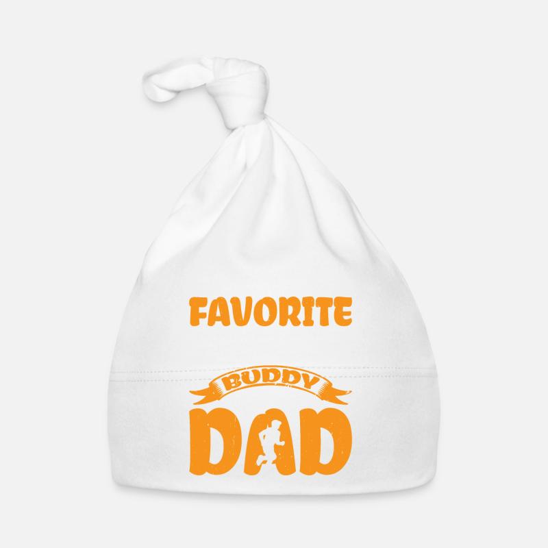 Mon copain de course préféré m’appelle papa 3 Bonnet bio Bébé