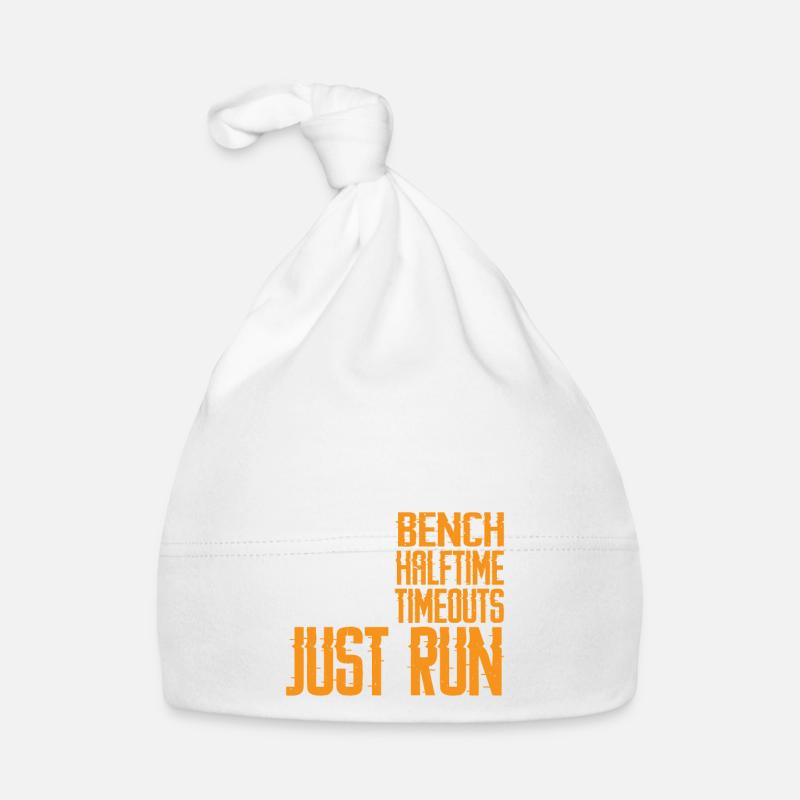 No Bench No Halftime No Timeouts Just Run 3 Baby Bio-Mütze