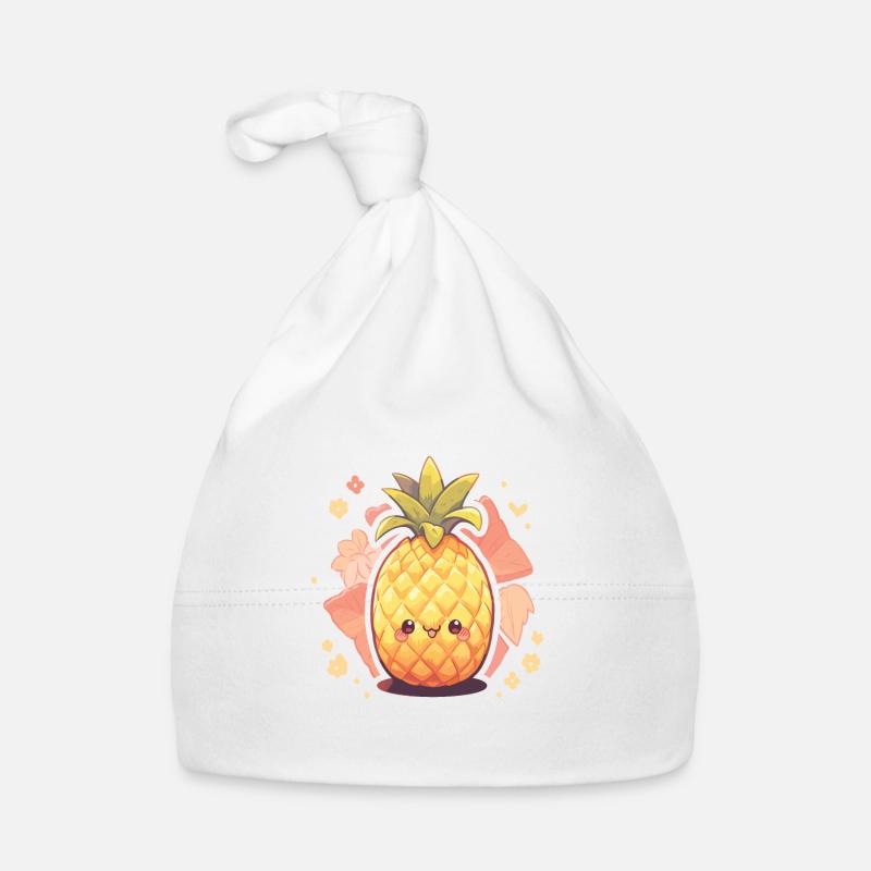 Ananas Pflanze Ananas Frucht Obst Baby Bio-Mütze