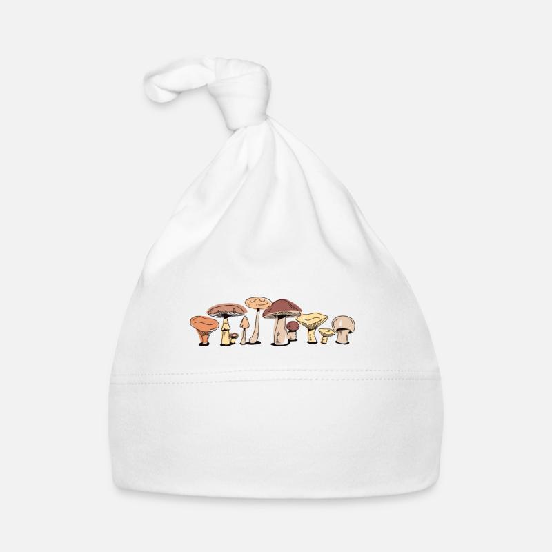 Foraging Identification Picking Hunter Mushroom Organic Baby Cap