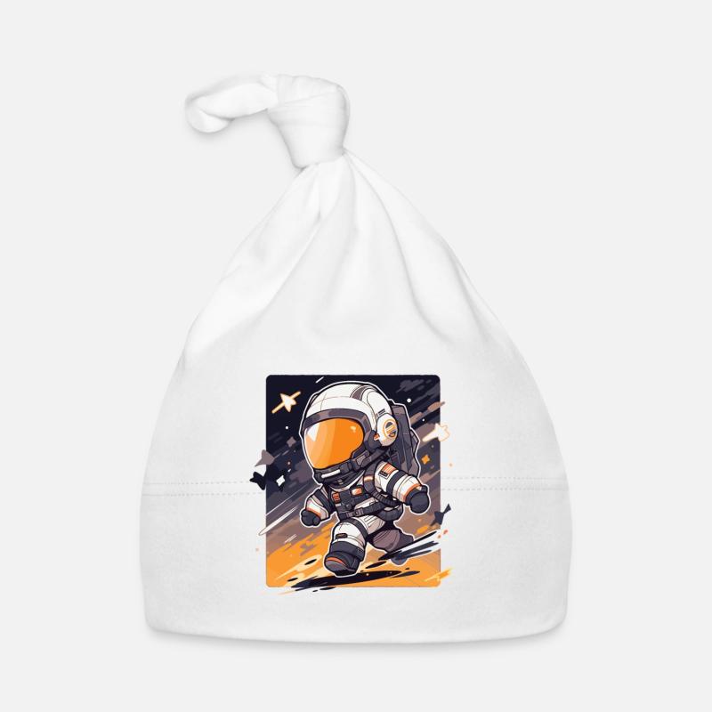 Astronaut Astro Astronauts Space Cosmos Organic Baby Cap