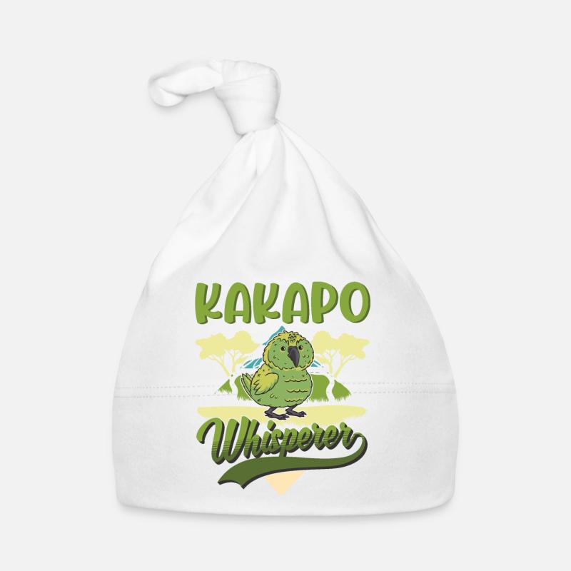 Kakapo Flüsterer Nachtpapagei Baby Bio-Mütze