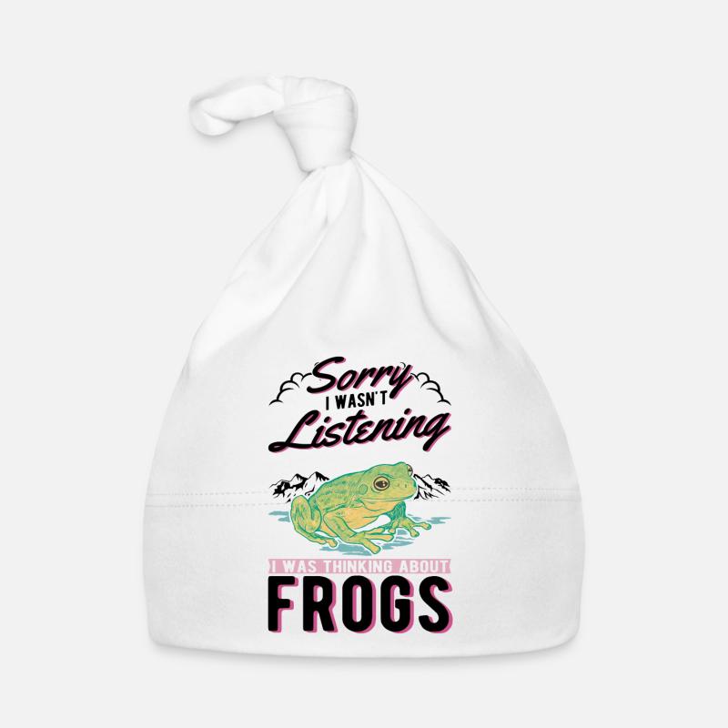 Frog Gift Tree Frog Organic Baby Cap
