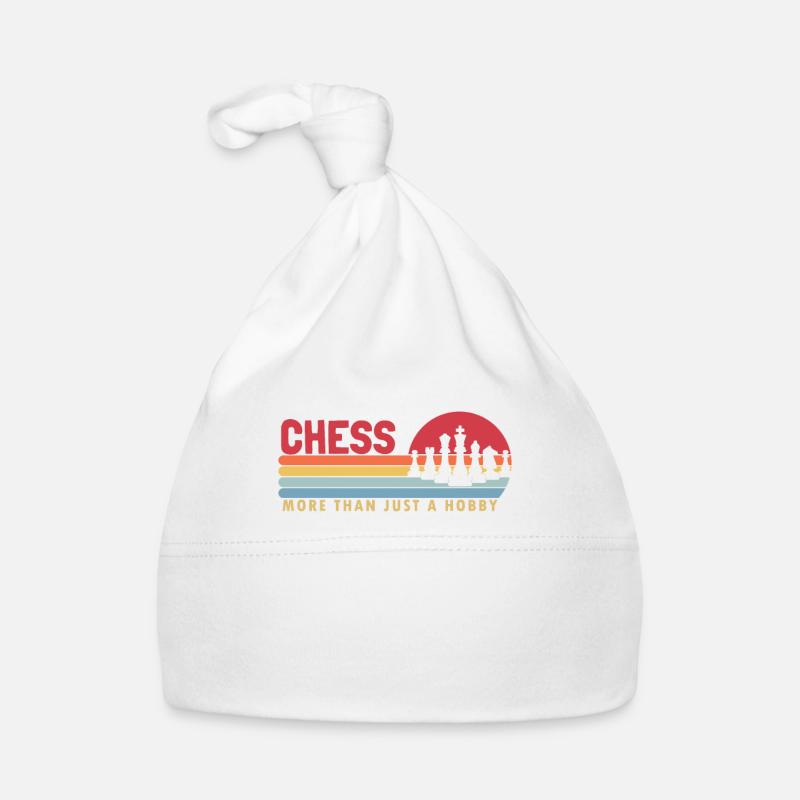 Chess More Than A Hobby Queen Player Grandmaster Organic Baby Cap