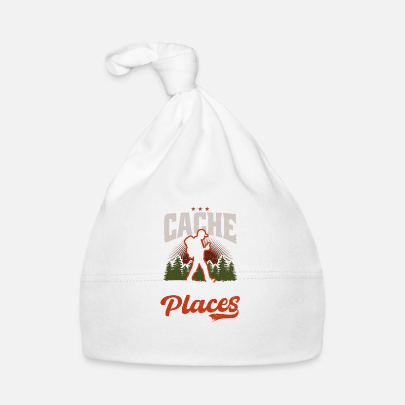 Geocaching Looking For Cache In All Wrong Places Organic Baby Cap