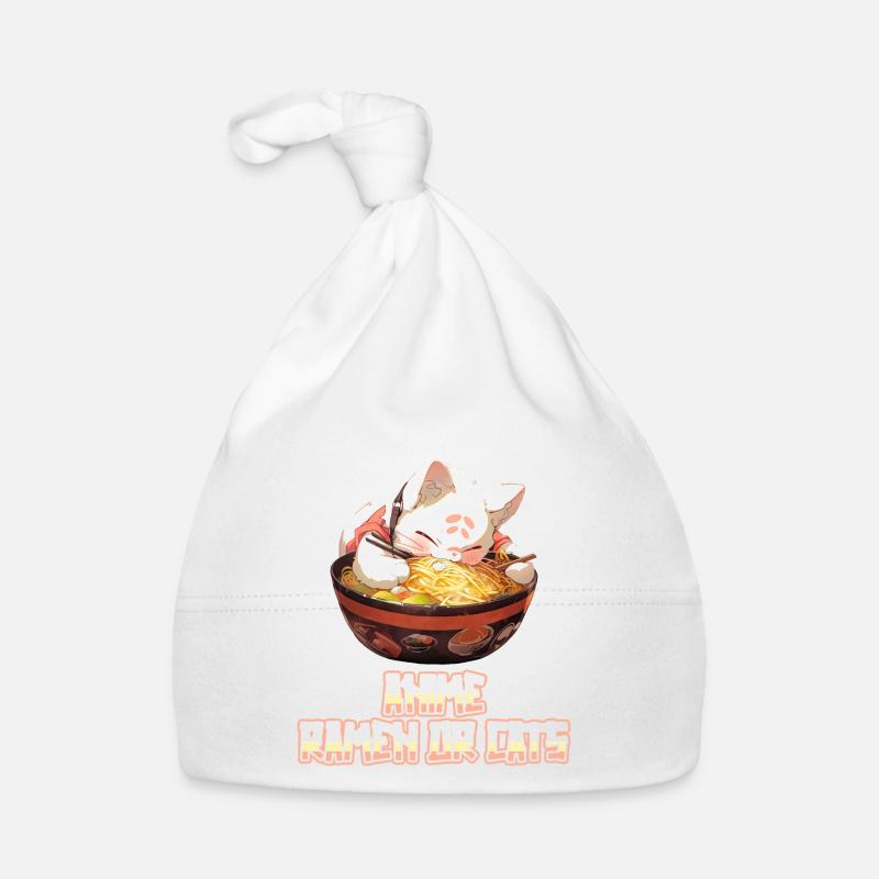 Facilement distrait par Anime Ramen ou Cats Bonnet bio Bébé