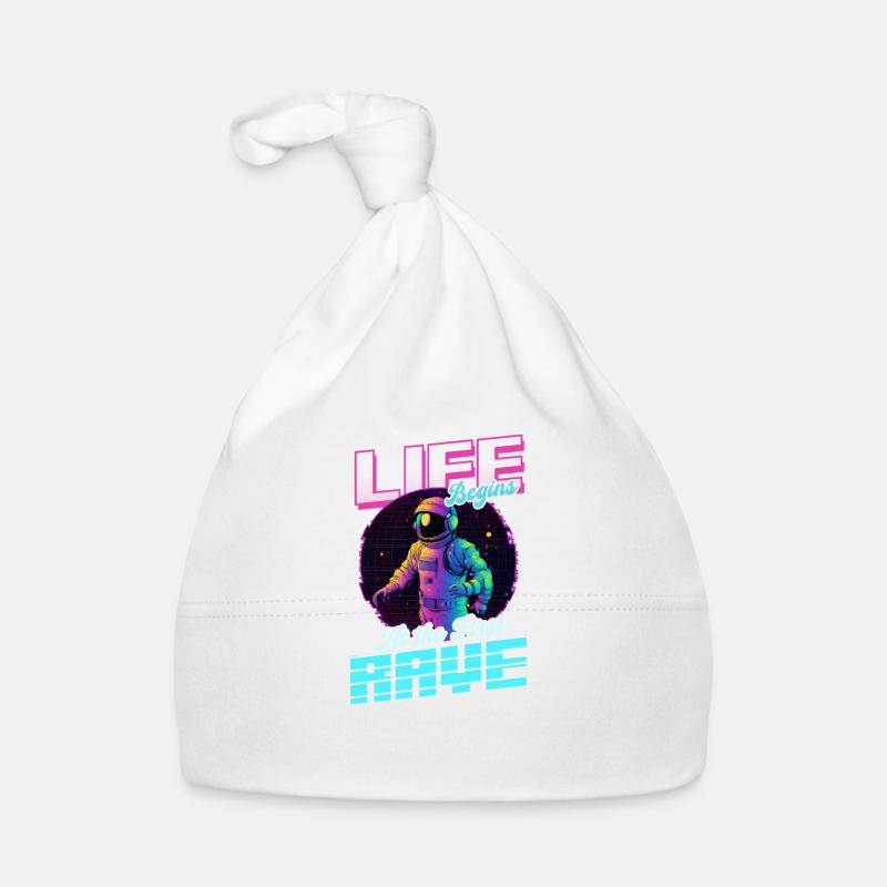 Edm Rave Life commence First Rave Bonnet bio Bébé