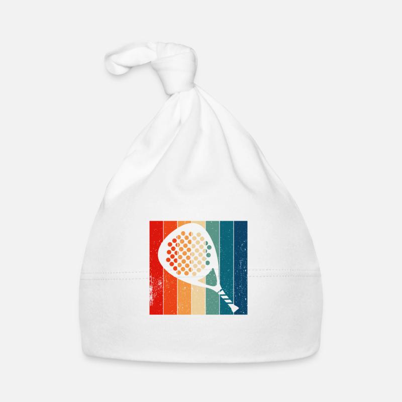 Paddle Tennis Talk To My Paddle Organic Baby Cap