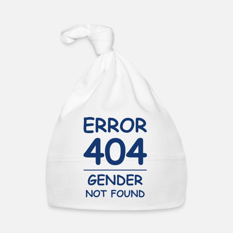 gender not found Error 404 - Bonnet bio Bébé - blanc
