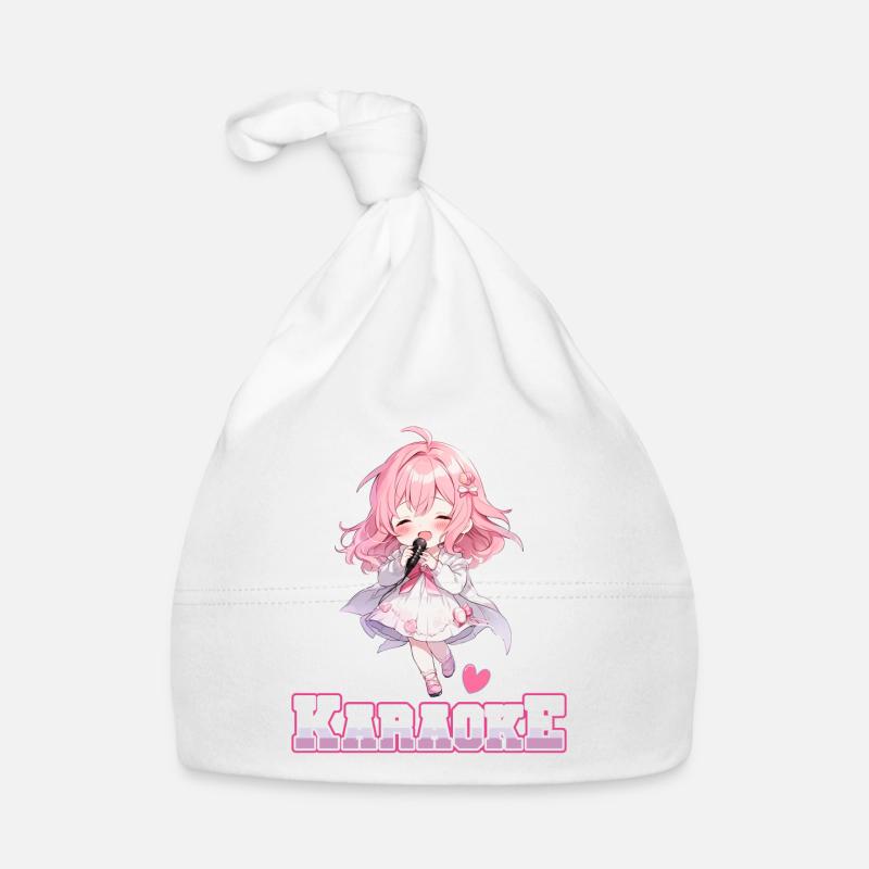 Filles Manga Anime Karaoké Bonnet bio Bébé