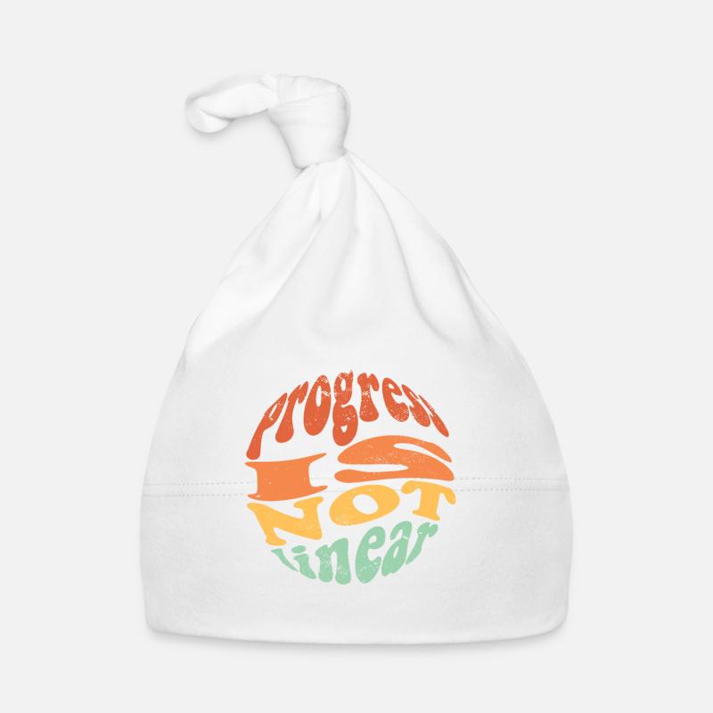 ABA Therapist Progress Is Not Linear Para Teacher Baby Bio-Mütze