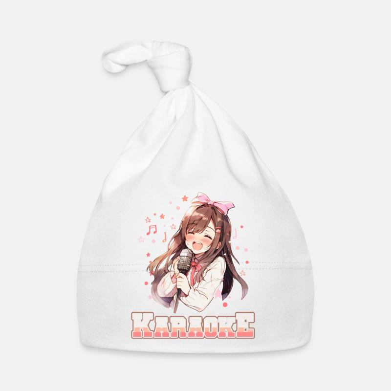 Mädchen Manga Anime Karaoke Baby Bio-Mütze