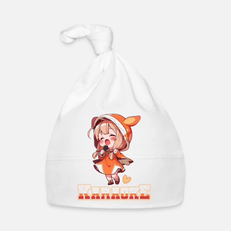 Filles Manga Anime Karaoké Bonnet bio Bébé