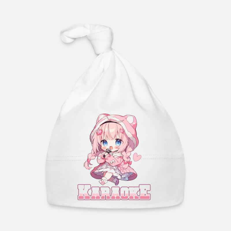 Mädchen Manga Anime Karaoke Baby Bio-Mütze