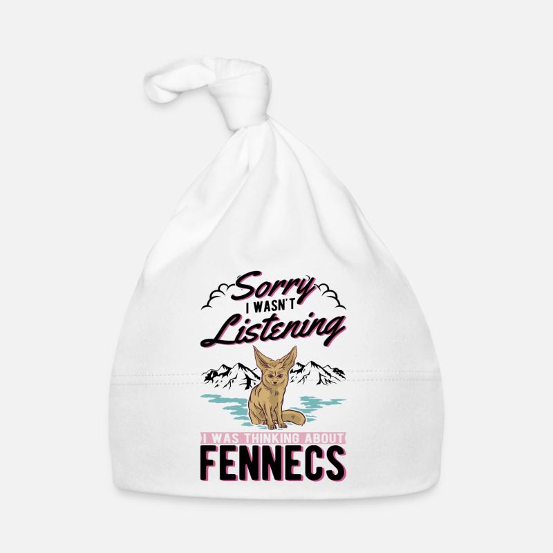 Fennek Geschenk Wüstenfuchs Fennec Baby Bio-Mütze