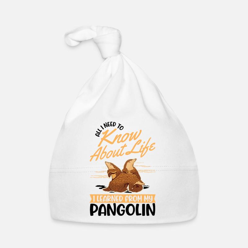 Pangolin Cadeau Pangolin Bonnet bio Bébé