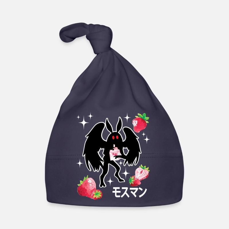Mothman Strawberry Shake Organic Baby Cap