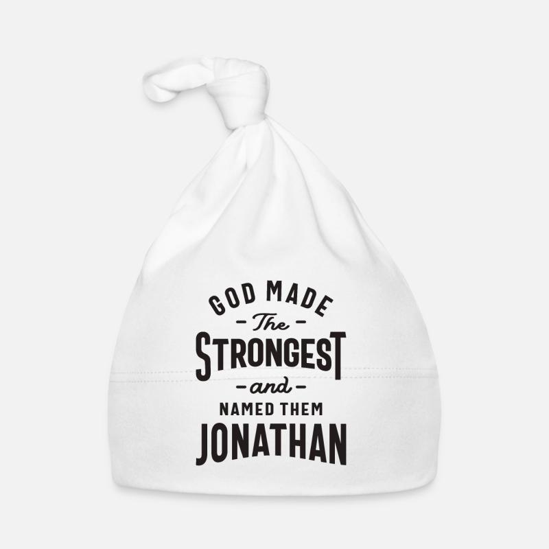 Gott genannt der Stärkste: Jonathan - Jonathan Name Baby Bio-Mütze
