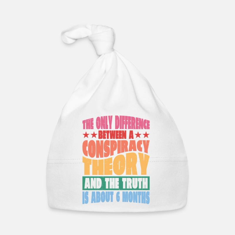The Only Difference Between A Conspiracy Theory 14 Baby Bio-Mütze