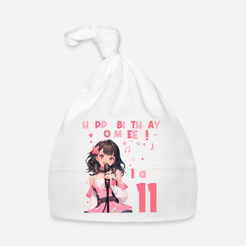 Anime Mandga K-Pop KPop Mädchen 11. Geburtstag Baby Bio-Mütze