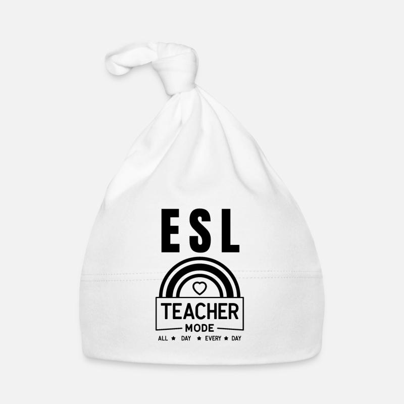 Enseignant d’anglais langue seconde |Langue anglaise |Pour les enseignants d’anglais langue seconde Bonnet bio Bébé