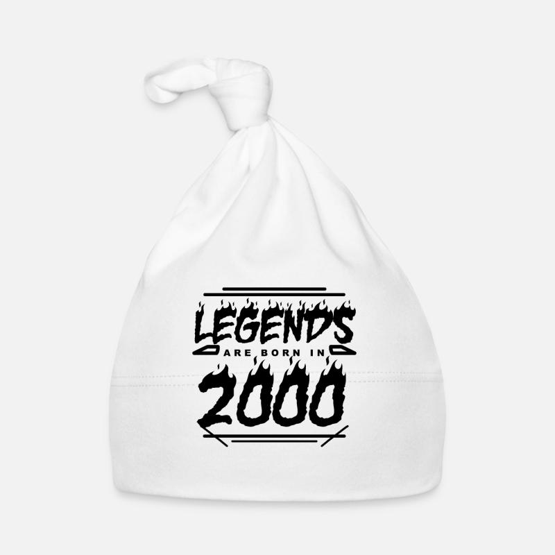 Légende 2000 - Année 2000 - Année 2000 Bonnet bio Bébé