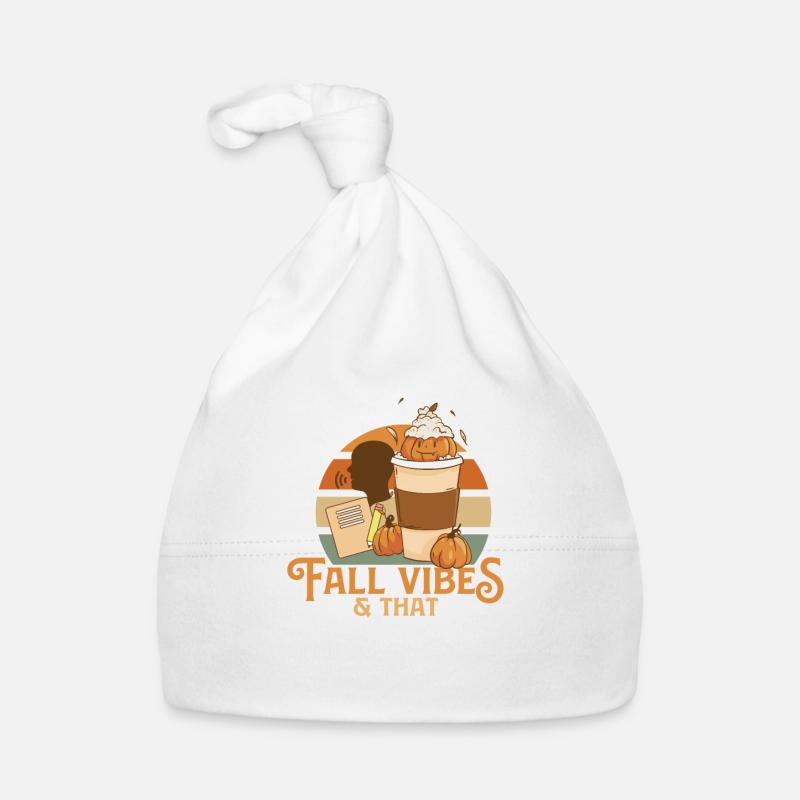 Fall Vibes That SLP Life Speech Language Baby Bio-Mütze